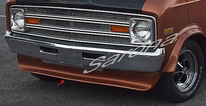 Custom Dodge Van  All Styles Front Lip/Splitter (1971 - 1983) - $225.00 (Part #DG-070-FA)